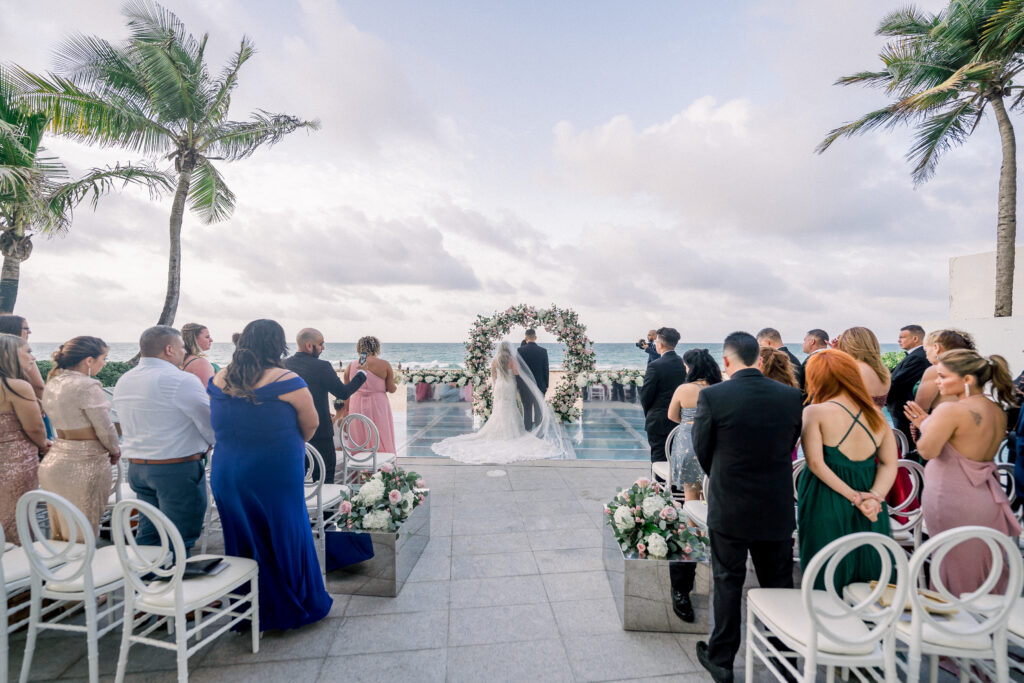 oceanfront wedding at la concha resort